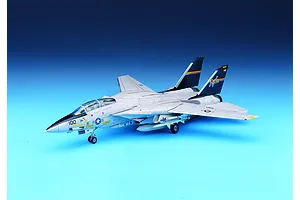 Academy 1/72 USN F-14A Tomcat Figher Scaled Plastic Model Kit image 55525