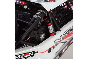 Losi Super Rock Rey V2 RC Rock Racer Electric Brushless 4WD 1/6 Scale RTR - White image 55582
