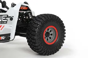 Losi Super Rock Rey V2 RC Rock Racer Electric Brushless 4WD 1/6 Scale RTR - White image 55584