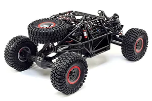Losi Super Rock Rey V2 RC Rock Racer Electric Brushless 4WD 1/6 Scale RTR - White image 55587