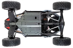 Losi Super Rock Rey V2 RC Rock Racer Electric Brushless 4WD 1/6 Scale RTR - White image 55594