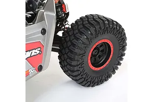 Losi Super Rock Rey V2 RC Rock Racer Electric Brushless 4WD 1/6 Scale RTR - Grey image 55606