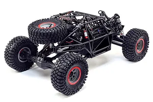 Losi Super Rock Rey V2 RC Rock Racer Electric Brushless 4WD 1/6 Scale RTR - Grey image 55609