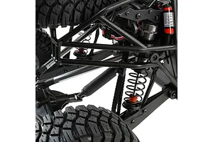 Losi Super Rock Rey V2 RC Rock Racer Electric Brushless 4WD 1/6 Scale RTR - Grey image 55610