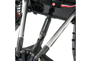 Losi Super Rock Rey V2 RC Rock Racer Electric Brushless 4WD 1/6 Scale RTR - Grey image 55612