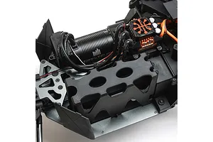 Losi Super Rock Rey V2 RC Rock Racer Electric Brushless 4WD 1/6 Scale RTR - Grey image 55614