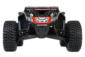 Losi Super Rock Rey V2 RC Rock Racer Electric Brushless 4WD 1/6 Scale RTR - Grey image 55616