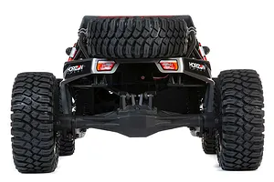 Losi Super Rock Rey V2 RC Rock Racer Electric Brushless 4WD 1/6 Scale RTR - Grey image 55617