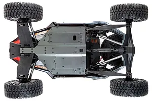 Losi Super Rock Rey V2 RC Rock Racer Electric Brushless 4WD 1/6 Scale RTR - Grey image 55619