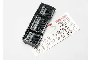 Traxxas 1/16 E-Revo Wing Exo-Carbon Finish with Decal Sheet image 5570