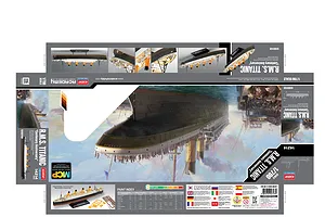 Academy 1/700 RMS Titanic "Centenary Anniversary" MCP Ship Scaled Plastic Model Kit image 55691