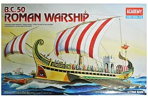 Academy 1/72 B.C. 50 Roman Warship Scaled Plastic Model Kit