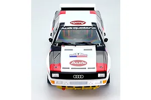 NuNu 1/24 Audi Sport Quattro S1 ('86 US Olympus Rally) Scaled Plastic Model Kit image 55771