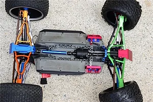 GPM Blue Steel #45 & Aluminium Rear Drive Shaft w/ Hardware image 55875