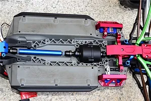 GPM Blue Steel #45 & Aluminium Rear Drive Shaft w/ Hardware image 55878