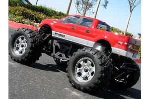 HPI Savage 1/8 Ford F-150 Truck Unpainted Body Shell image 5590