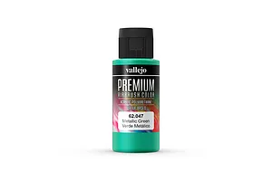 Vallejo Metallic Green Polyurethane Premium Airbrush Colour 60ml