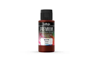 Vallejo Sepia Polyurethane Premium Airbrush Colour Paint 60ml