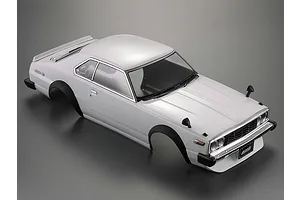 Killerbody 1/10 1977 Skyline Hardtop 2000 GT-ES Whte Painted Body Shell w/ Decals image 56087