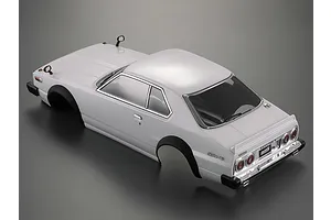Killerbody 1/10 1977 Skyline Hardtop 2000 GT-ES Whte Painted Body Shell w/ Decals image 56088