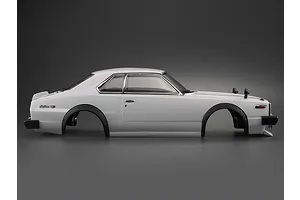 Killerbody 1/10 1977 Skyline Hardtop 2000 GT-ES Whte Painted Body Shell w/ Decals image 56090