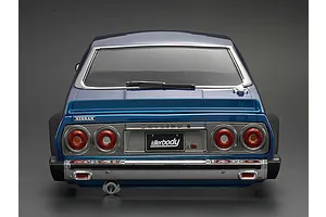 Killerbody 1/10 1977 Nissan Skyline Hardtop 2000 GT-ES Blue Painted Body Shell image 56110