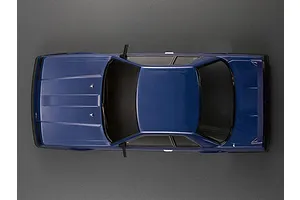 Killerbody 1/10 Nissan Skyline R31 Blue Painted Body Shell w/ Decals image 56118
