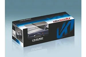 Killerbody 1/10 Nissan Skyline R31 Blue Painted Body Shell w/ Decals image 56120