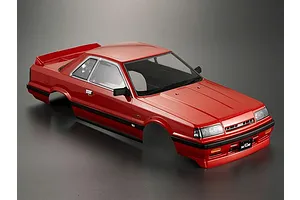 Killerbody 1/10 Nissan Skyline R31 Red Painted Body Shell w/ Decals image 56140