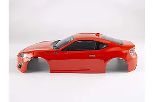 Killerbody 1/10 Toyota 86 Metallic Orange Painted Body Shell image 56173