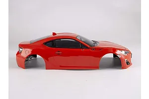Killerbody 1/10 Toyota 86 Metallic Orange Painted Body Shell image 56178
