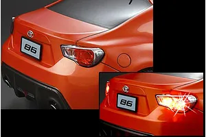 Killerbody 1/10 Toyota 86 Metallic Orange Painted Body Shell image 56186