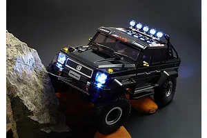 Killerbody 1/10 Horri-Bull Crawler Black Painted Body Shell image 56208