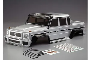 Killerbody 1/10 Horri-Bull Crawler Silver Painted Body Shell image 56214