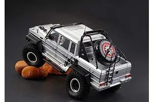 Killerbody 1/10 Horri-Bull Crawler Silver Painted Body Shell image 56222
