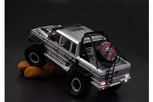 Killerbody 1/10 Horri-Bull Crawler Silver Painted Body Shell image 56227