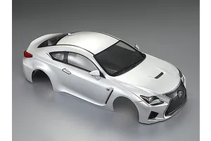 Killerbody 1/10 Lexus RC F Pearl White Painted Body Shell image 56391
