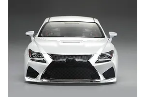 Killerbody 1/10 Lexus RC F Pearl White Painted Body Shell image 56399