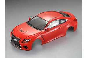Killerbody 1/10 Lexus RC F Orange Painted Body Shell image 56404