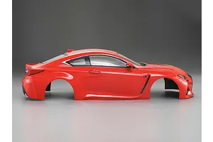 Killerbody 1/10 Lexus RC F Orange Painted Body Shell image 56414