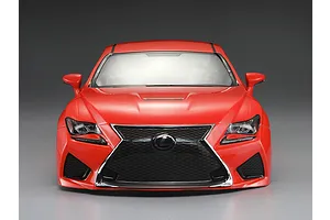 Killerbody 1/10 Lexus RC F Orange Painted Body Shell image 56416