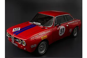 Killerbody 1/10 Alfa Romeo 2000 GTAm Red Painted Body Shell image 56425