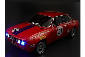 Killerbody 1/10 Alfa Romeo 2000 GTAm Red Painted Body Shell image 56430