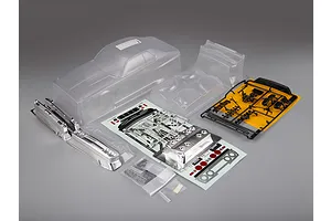 Killerbody 1/10 1977 Skyline Hardtop 2000 GT-ES Unpainted Body Shell w/ Decals & Accessories image 56435