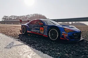 Killerbody 1/10 Subaru BRZ R&D Sports Blue Painted Body Shell w/ Decals & Accessories image 56440