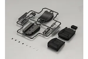 Killerbody 1/10 Toyota Land Cruiser Silicone Rubber Seat Set image 56492