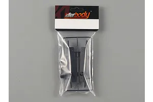 Killerbody Stainless Steel 1/10 Toyota Land Cruiser Side Skid Plates Set image 56519