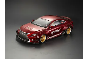 Killerbody 1/10 Lexus RC F Wide Body Kit - Clear Unpainted image 56542