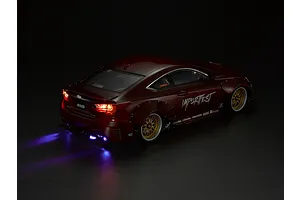 Killerbody 1/10 Lexus RC F Wide Body Kit - Clear Unpainted image 56545