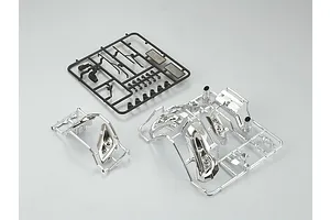 Killerbody Chrome & Black 1/10 Toyota 86 Parts Set image 56549
